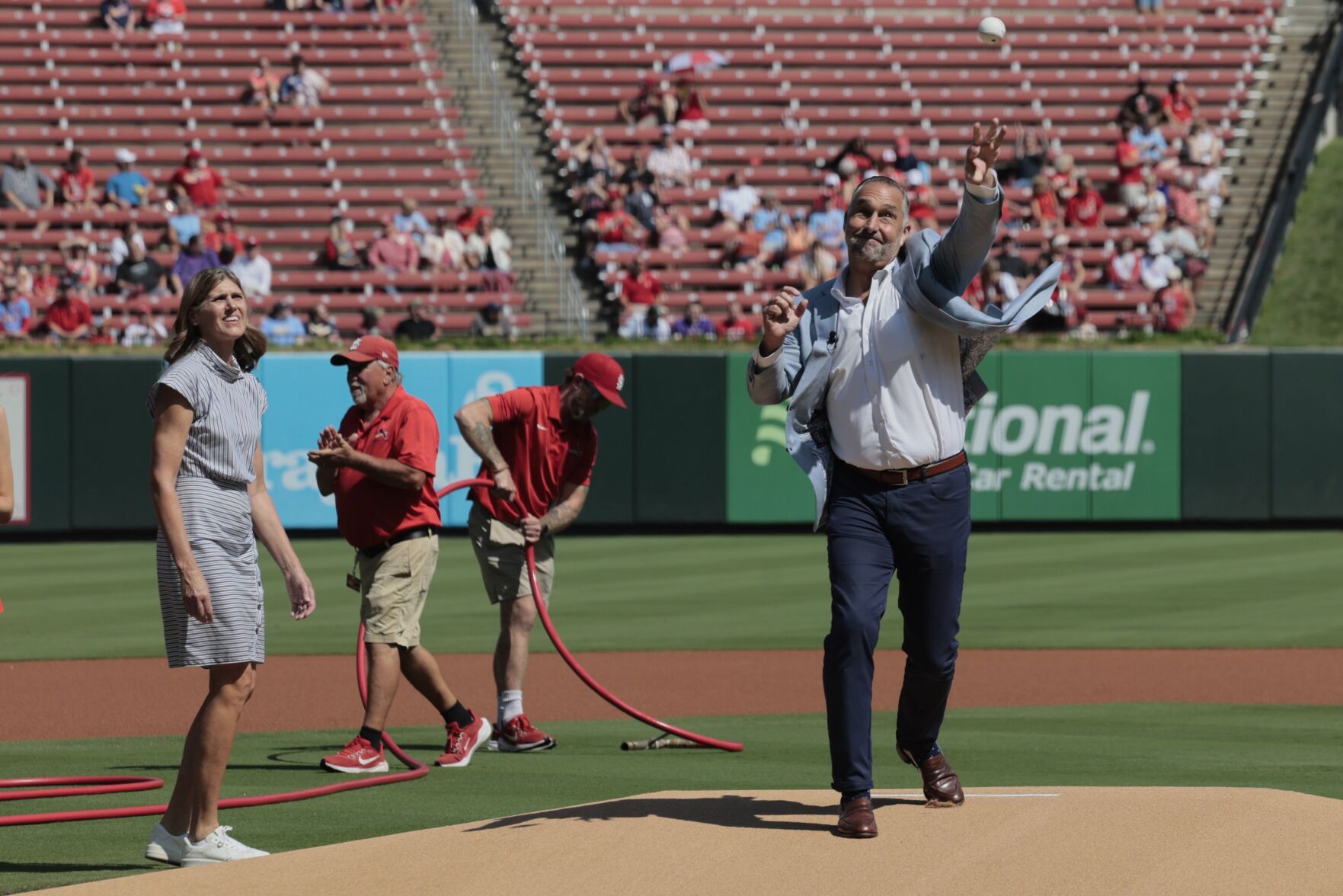 Cardinals host Brewers Sunday